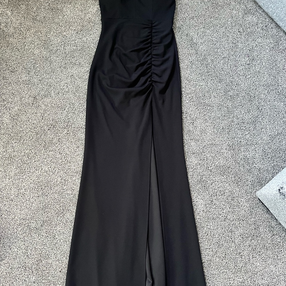 Emerald Sundae Black Maxi Dress